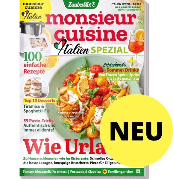 ZauberMix - MONSIEUR CUISINE SPEZIAL – BELLA ITALIA
