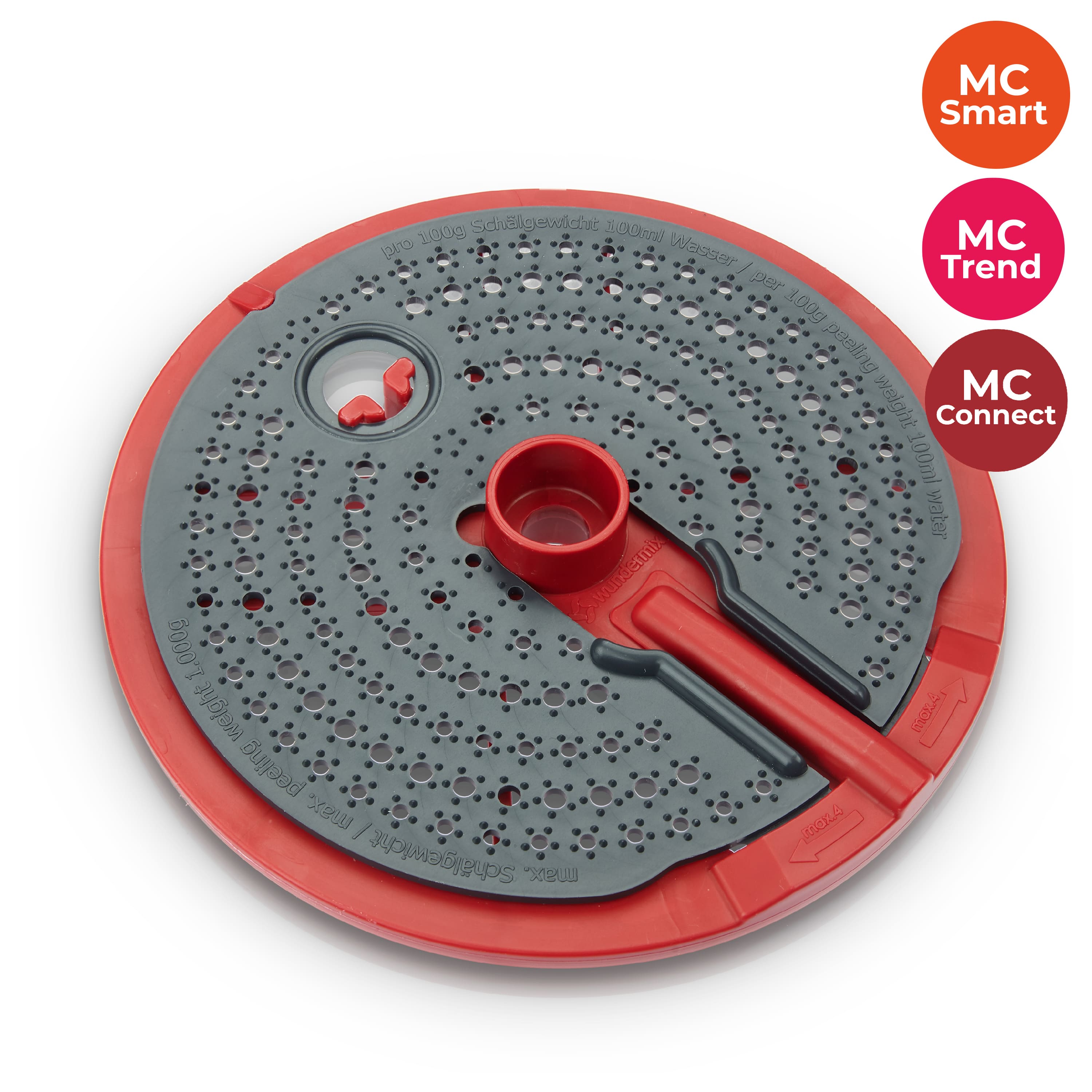 WunderPeeler® | V2 | Kartoffelschäler-Aufsatz für Monsieur Cuisine